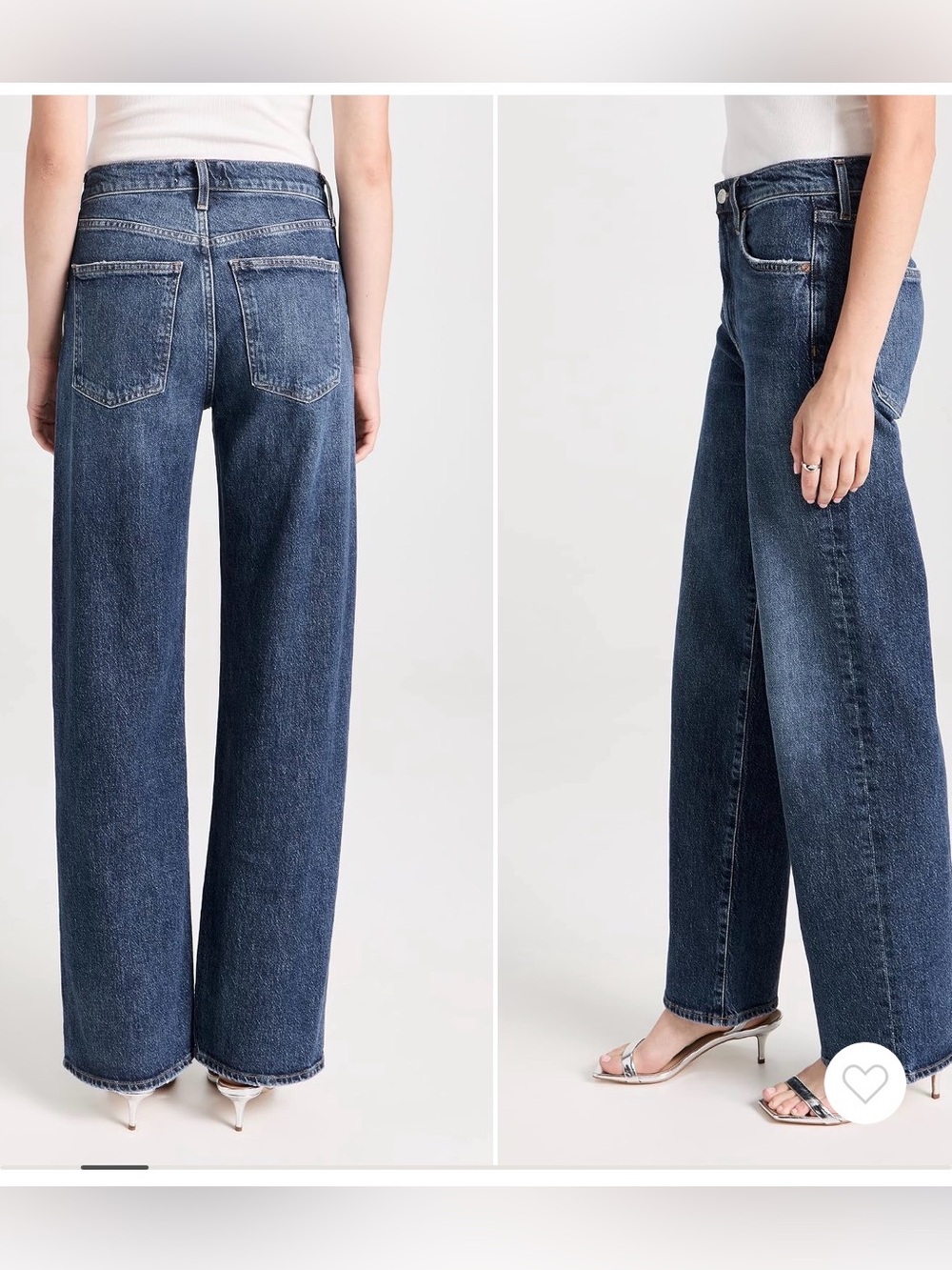 Agolde Harper Straight-Leg Jeans in Tempo - Picture 3 of 7